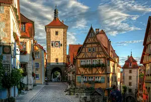 Romantic Road: Day Trip to Rothenburg and Harburg