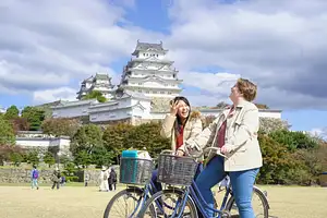 Himeji Castle Town Guided Bike Tour With Lunch | Half-day