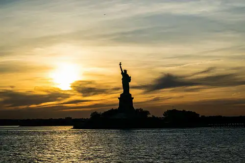 Statue of Liberty and Ellis Island Sunset Harbor Cruise